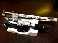 Desktop Caliper Micrometer Stand by BSkorn