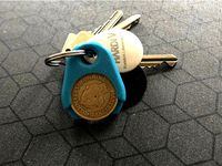 Shopping Cart Coin - Keychain (10 & 20 KR) by dktosoch
