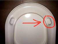 Toilet Bowl seat shock absorber - Ammortizzatore tavolozza WC by 3dany