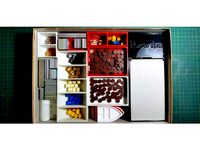 Puerto Rico Game Box Organizer w/ San Juan Holder by saxmankk