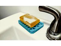 Draining soap dish for small bars by teejaydub