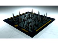 Spike Wall (Works) by Quinventor