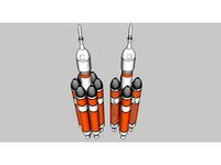 Delta IV Heavy KSP style by Zapper97NY