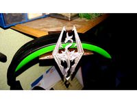Skyrim Headphones holder of the Dragonborn by VlaLO