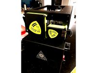 Raspberry Pi3 Mount for Lulzbot Mini with built in Regulator Mounts by Noggin011