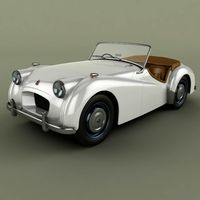 Triumph TR1 Prototype 3D Model