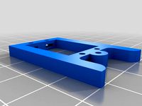 Flitzebogen2, Servo-Frame for 2x D47 by marcuslankenau