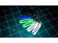 Jeep Wrangler JK JKU Grill Keychain by zachrywd