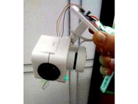 Brushless gimbal for 10x zoom camera by Jalaning