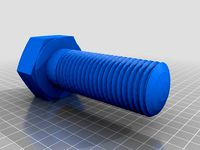 M36 Hexagon Head Screw by Siavashany