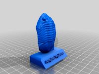 Asaphus lepidurus trilobite by yurish