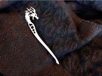 Dragon Hair Stick by MelanieDC