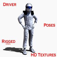 Driver 3D Model