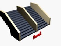 Stairs for Street 3D Model