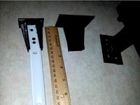 Kitchen drawer slide bracket for skinny rails by hiroshima23