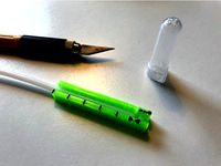 PTFE tube cutting jig by HSBallina