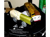 Battery Support for Diesel 10 Trackmaster by freakinpeanuts