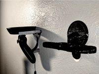 Wall Mount for Samsung Odyssey VR Headset & Controllers by poken1151