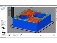 40mm test squircle (for checking tool paths and print behavior) by UncleManuel