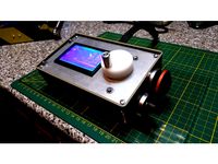 LCD 12864 Casing (not 3d printed) by Happyhomer