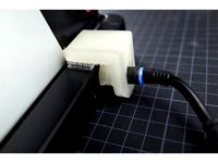 Laptop Power Cable Support with Rotational Freedom II by Enginethrust