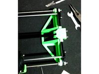 Frame Brace Front A8 (compatible belt tensioner) by P3DAlex