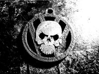 VW Skull Keychain by malakid