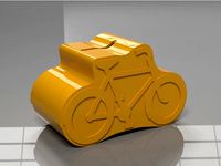 Bicycle Piggy Bank by Ardjan