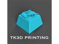 Kanye West Graduation Bear Key Cap by TK3DPrinting