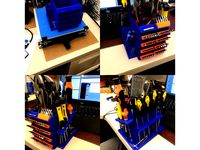 desktop tool organizer  by coolfooly