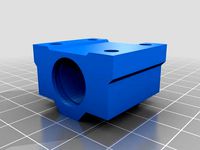 Pillow Block for Lm8uu by RevolutionPK