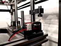 Single Z Adjustable Mechanical Endstop by Beezen