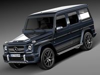 Mercedes-Benz G63 AMG 2016 3D Model