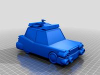 Ecto-1 Toy by Rufian