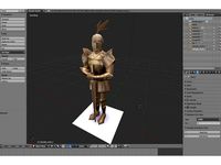 Knight of the Octagon Table Suit of Armor Sims 4 by Illium03