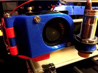 Anet A8 Extruder Fan Mod with Sensor Holder by Codersuniverse