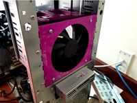 120mm Fan mount for 3x5.25 by chewcrunchyice