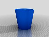 Rectilinear flowerpot 14x14x12 cm by Movil