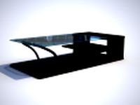 Liberty Coffeetable 3D Model
