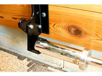 Short Olympic Barbell Drop Hangar for Rogue V2 Gun Rack by ApertureEngineering