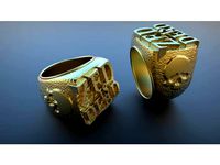 Zed is Dead Pulp Fiction themed Ring by AdditiveDesignStudio