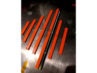 Star Wars Armada Movement and Range Rulers for dual extrusion by ATT_Turan