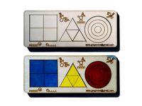 Forms - game for 3-6r olds to enhance fine motor skills, creativity and imagination - For laser or 3D print by dalia_ge