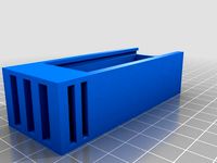 Two story box with sliding top for dattaloger / Caja con dos pisos y tapa deslizante para dattaloger by danirevis