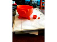 Piggy Bowl by eachdaybetter