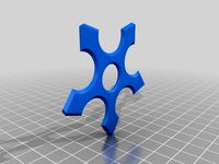 Blunt shuriken / Throwing ninja star for kids play by andreas_58