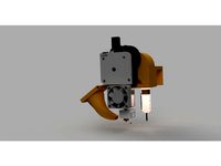 MGN12H Titan Extruder Carriage for Tevo Tarantula w/ BLTouch Mount by terryb58