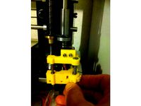 Z End Stop Prusa i3 Acrylic 8mm thikness by paoloc78