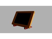 Raspberry Pi 7-Inch Touchscreen Enclosure by lewdfinger