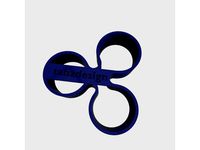 Ripple (XRP) Cookie Cutter by TabzDesigns
